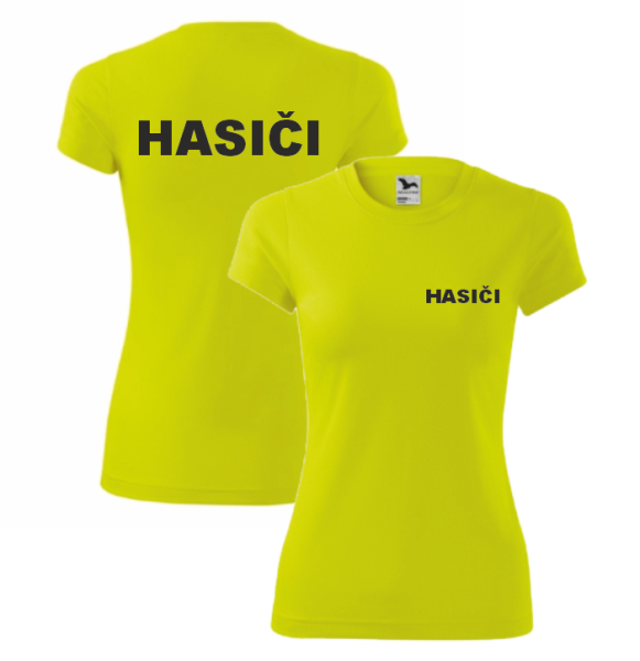 Dámské sportovní triko pro hasiče6