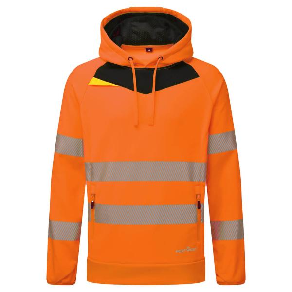 Mikina s kapucí DX4 Hi-Vis0
