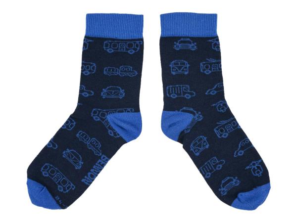 Ponožky BENNON BENNONKY Car Socks blue3