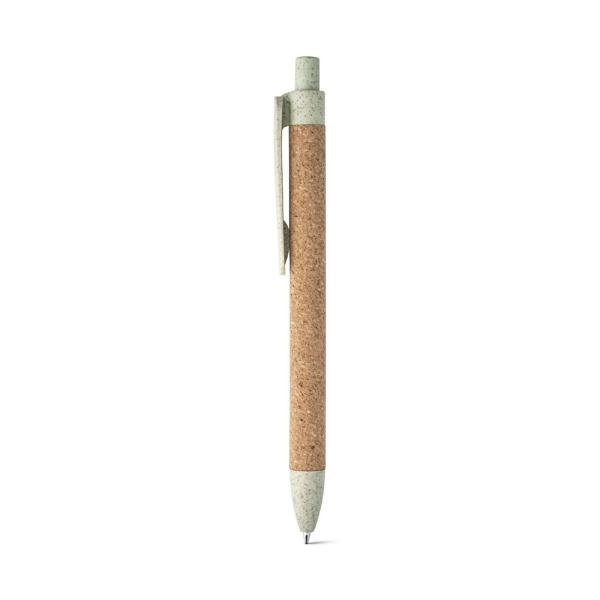 STRICKER Kuličkové pero z korku a vláken pšeničné slámy GOYA0