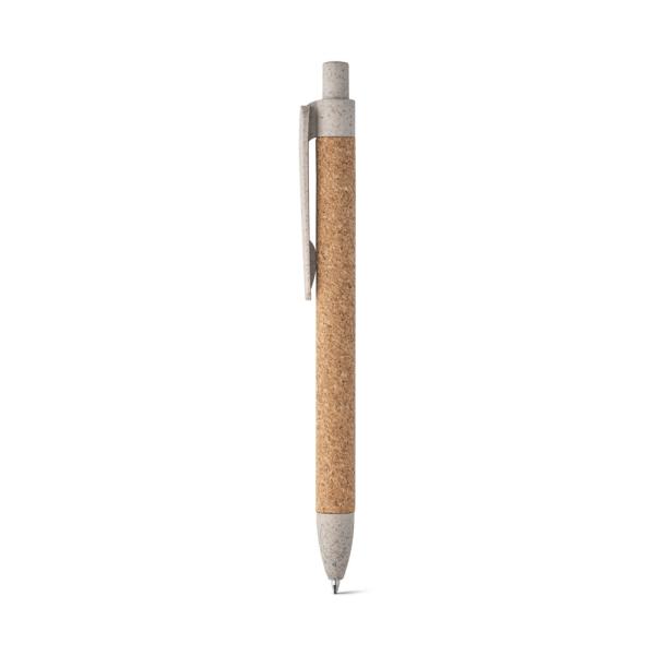 STRICKER Kuličkové pero z korku a vláken pšeničné slámy GOYA8