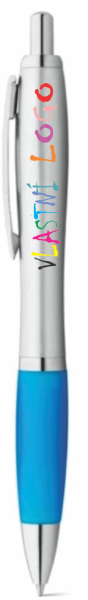Kuličkové pero s kovovým klipem SWING s vlastním potiskem2
