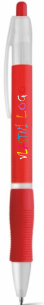 Kuličkové pero s protikluzovým gripem SLIM BK s vlastním potiskem8