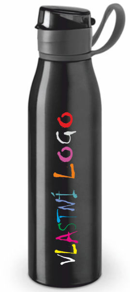 Hliníková sportovní láhev KORVER s vlastním potiskem0