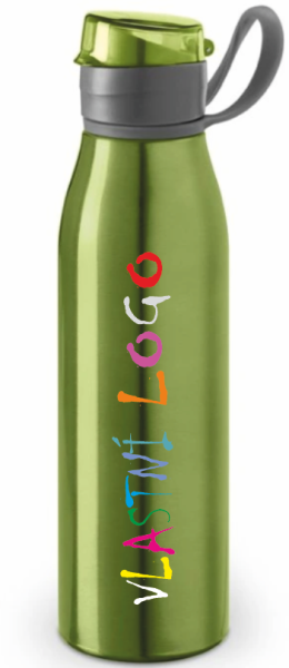 Hliníková sportovní láhev KORVER s vlastním potiskem7