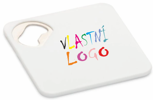 Podtácek s otvírákem lahví FUNFAYE s vlastním potiskem2