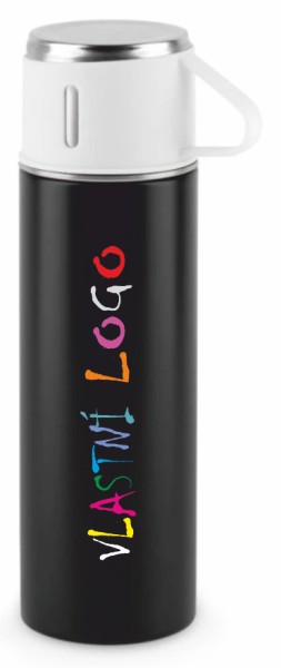  Dvouplášťová láhev z nerezové oceli COMANECI s potiskem0