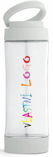Skleněná sportovní láhev s PP uzávěrem QUINTANA s potiskem4