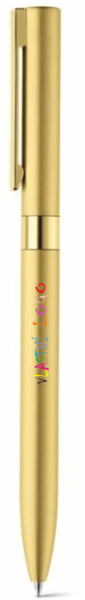 Hliníkové kuličkové pero CLARE s potiskem5