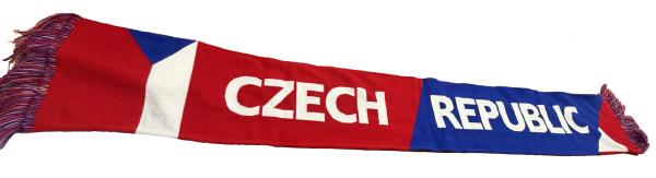 Zimní šála Czech Republic2