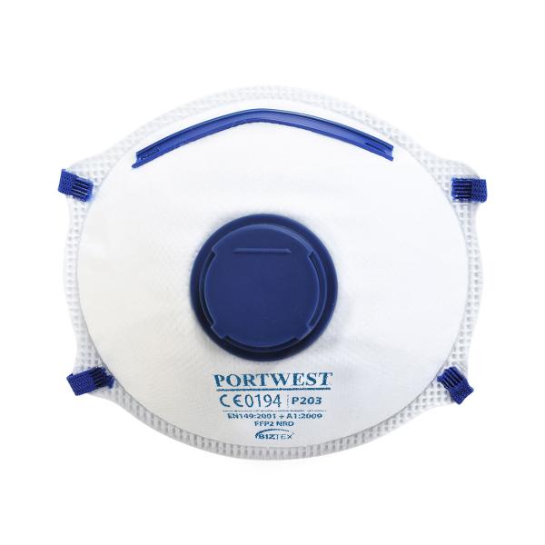 PORTWEST Respirátor FFP2 Dolomite s ventilkem0