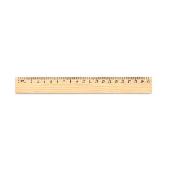 STRICKER Pravítko z borovicového dřeva WESLEY 20 cm3