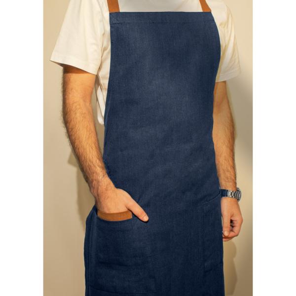 STRICKER Zástěra z recyklované bavlny a polyesteru CARDAMOM3