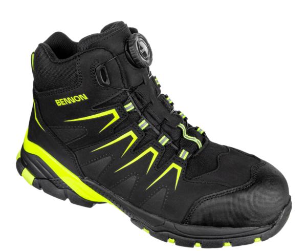 BENNON Bezpečnostní kotníková obuv ORLANDO XTR S7S B-SPIN HI-VIS High0