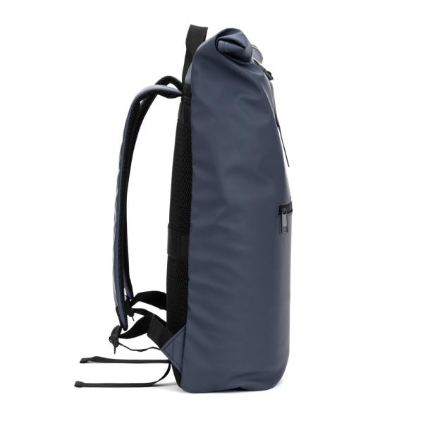 STRICKER Batoh s Roll Top z PU s kapsou na 16" notebook PORTLAND10