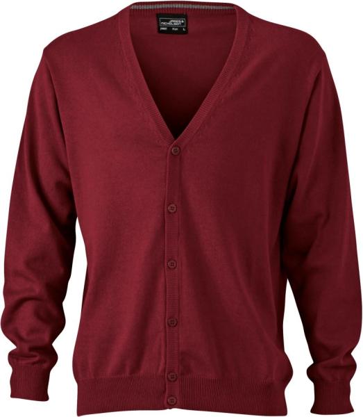 Daiber Pánský pletený cardigan s výstřihem do V8