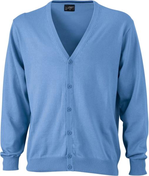 Daiber Pánský pletený cardigan s výstřihem do V0