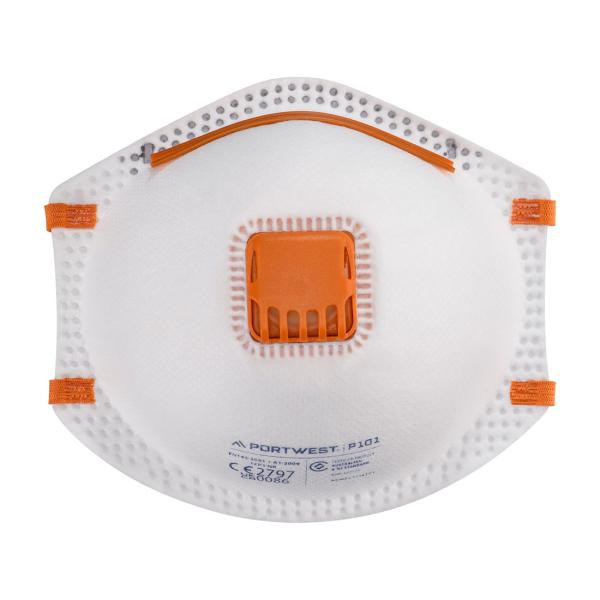 PORTWEST FFP1 respirátor s výdechovým ventilkem (balení 10 ks)0