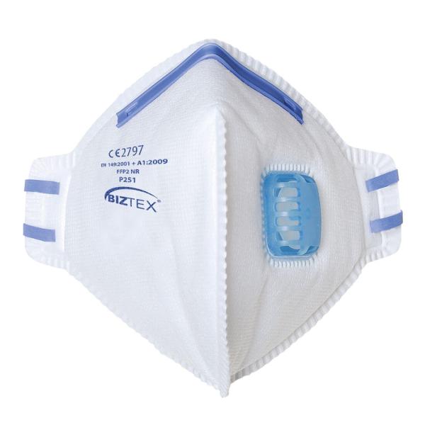 PORTWEST FFP2 skládací respirátor s výdechovým ventilkem (balení 20 ks)0