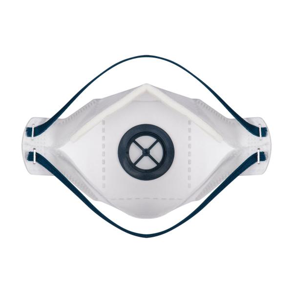 Skládací plochý respirátor EAGLE FFP2 Dolomit s ventilkem (balení 10 ks)2