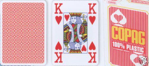 COPAG pokerové karty červené V0