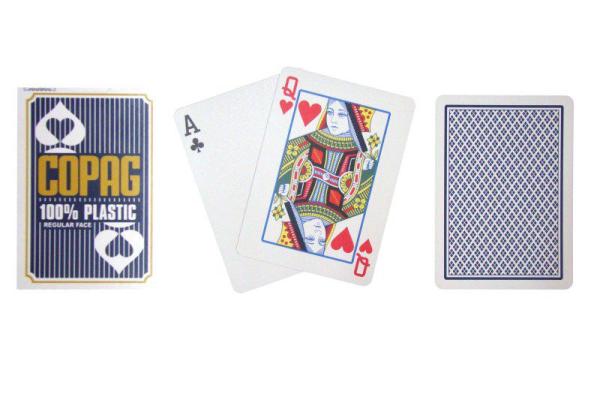 Pokerové karty COPAG modré V0