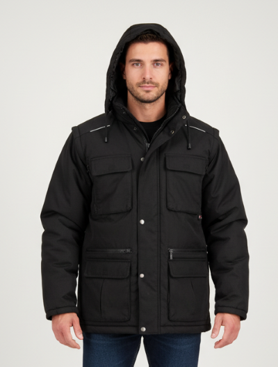 Bunda zateplená GEORGIA černá 0