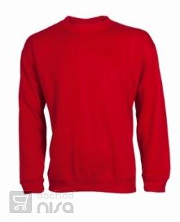 Pracovní mikina červená0