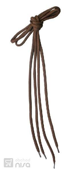 Tkanička kulatá, hnědá - 130 cm0