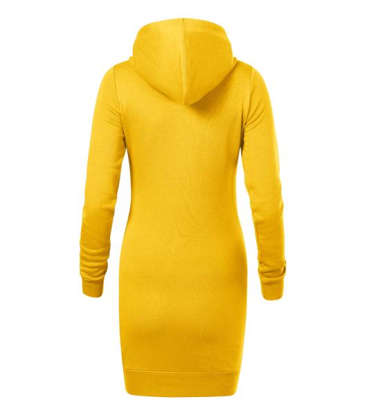 Bavlněné šaty s kapucí a klokankou SNAP18
