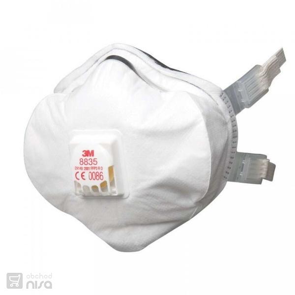 respirátor 3M 8835 FFP3D 0