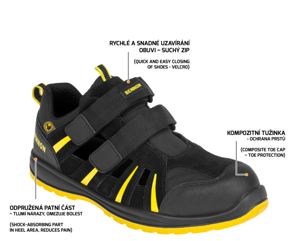 BNN RIBBON S1 ESD SANDAL2