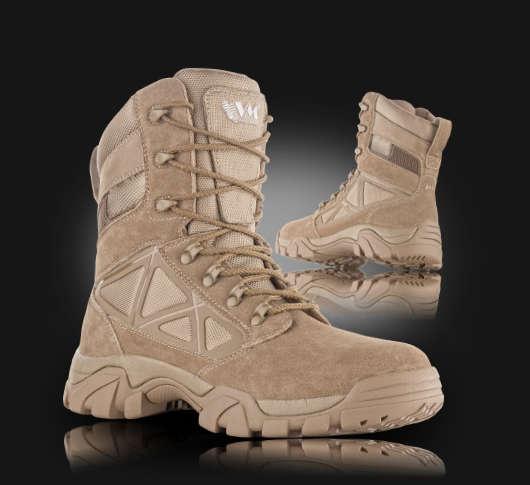 Taktická světlá obuv Manchester0