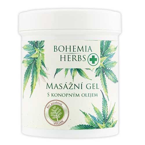 Konopný masážní gel 125 ml – cannabis0