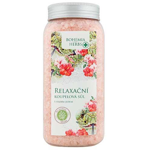 Sůl do koupele 900 g s hadím jedem0
