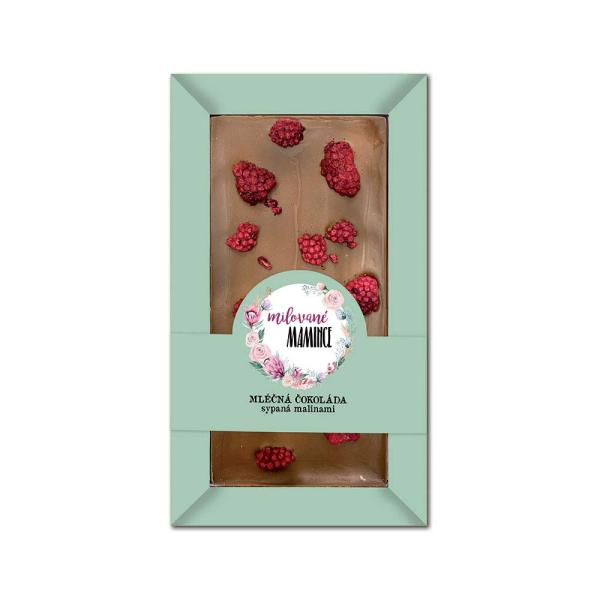 Ručně vyráběná sypaná čokoláda 80 g – milované mamince0