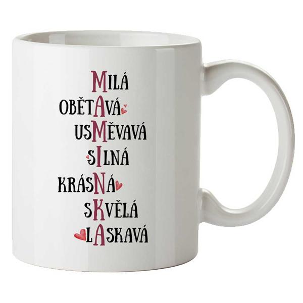 Keramický hrnek 350 ml v krabičce – maminka0