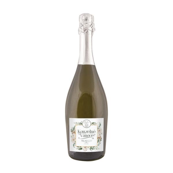 Vánoční dárkové prosecco 0,75 l – Kouzelné Vánoce0