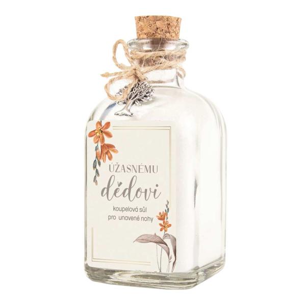 Koupelová sůl pro unavené nohy 140 g pro dědu0