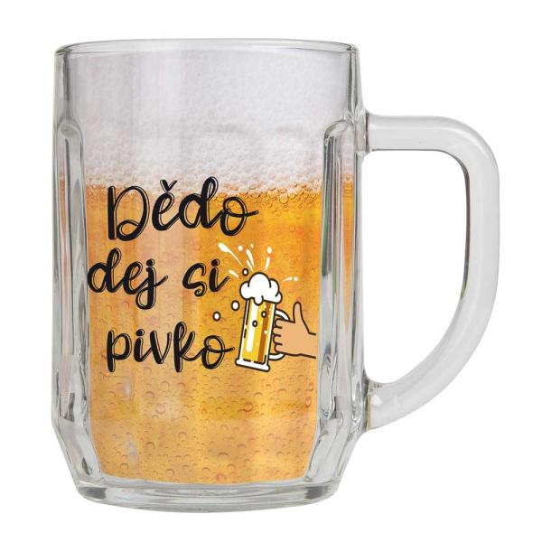 Dárkový půllitr (krýgl) v krabičce – Pro dědečka1