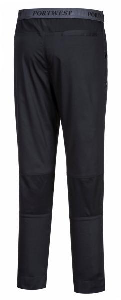 Lehké kuchařské kalhoty černé Surrey1