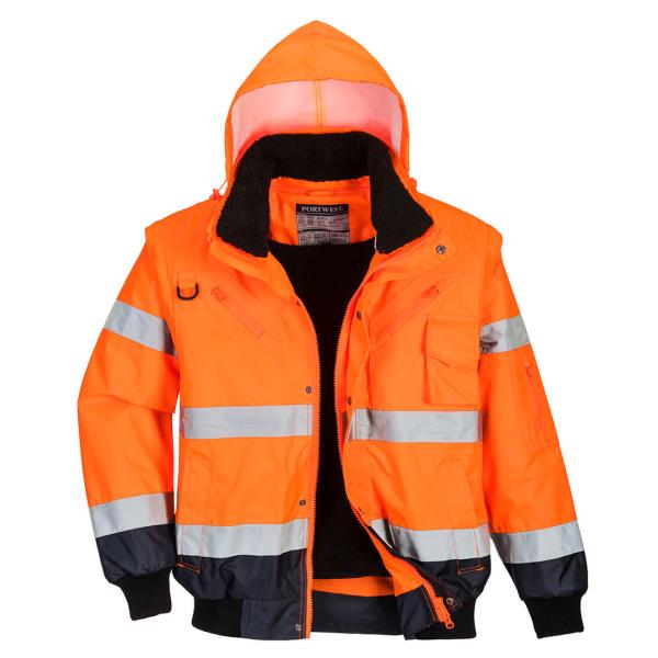 Bunda Bomber Hi-Vis Contrast8