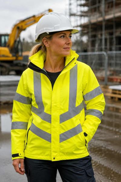 Dámská prodyšná HiVis bunda0