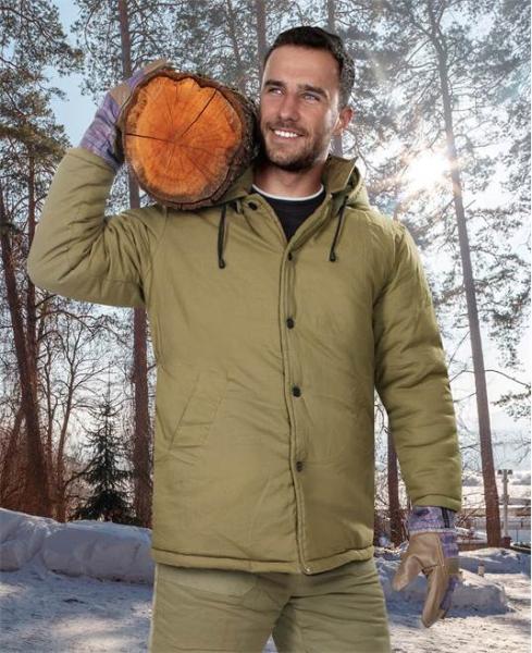 Kabát vatovaný ARDON®NICOLAS zelený0