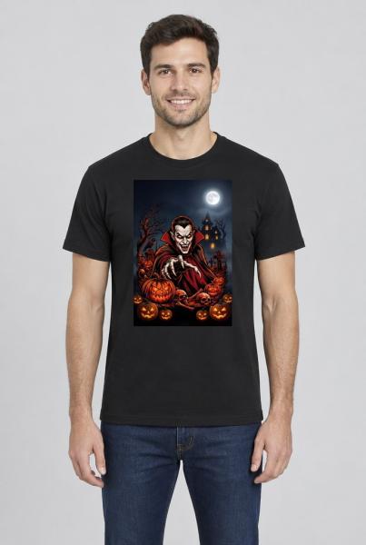 Pánské tričko Halloween upír3