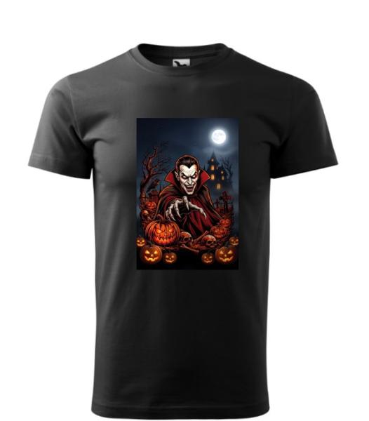 Pánské tričko Halloween upír0