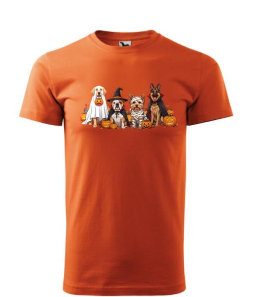 Pánské tričko Halloween psi2