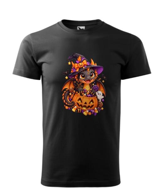 Dětské tričko Halloween dráček0