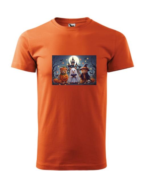 Dětské tričko Halloween medvídci2