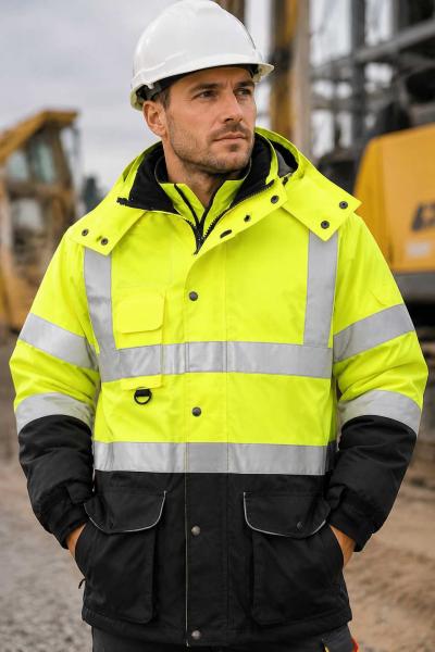 Hi-Vis bunda 7v1 Contrast Traffic0